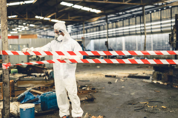 Professional Crime Scene Cleanup technician working in DeBary, FL